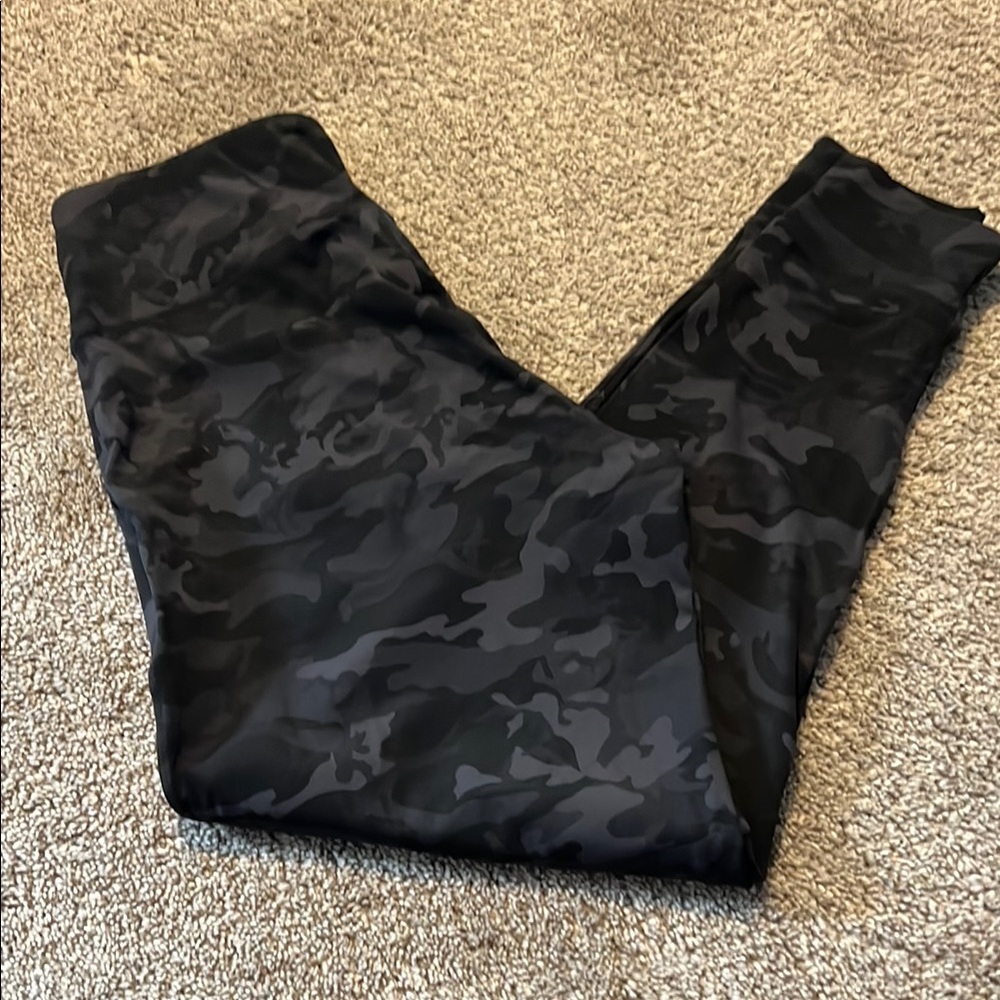 Black Camouflage Leggings